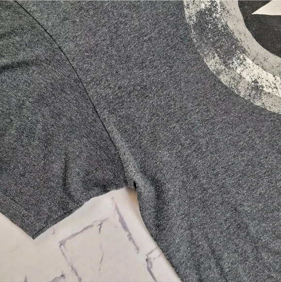 Marvel Comics T-Shirt Mens Large Captain America Avengers Superhero Solider Gray - Picture 4 of 12